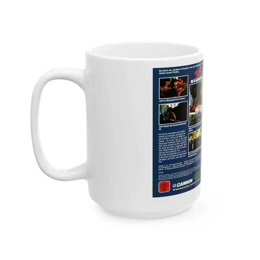 315 (VHS COVER) - White Coffee Mug - Go Mug Yourself
