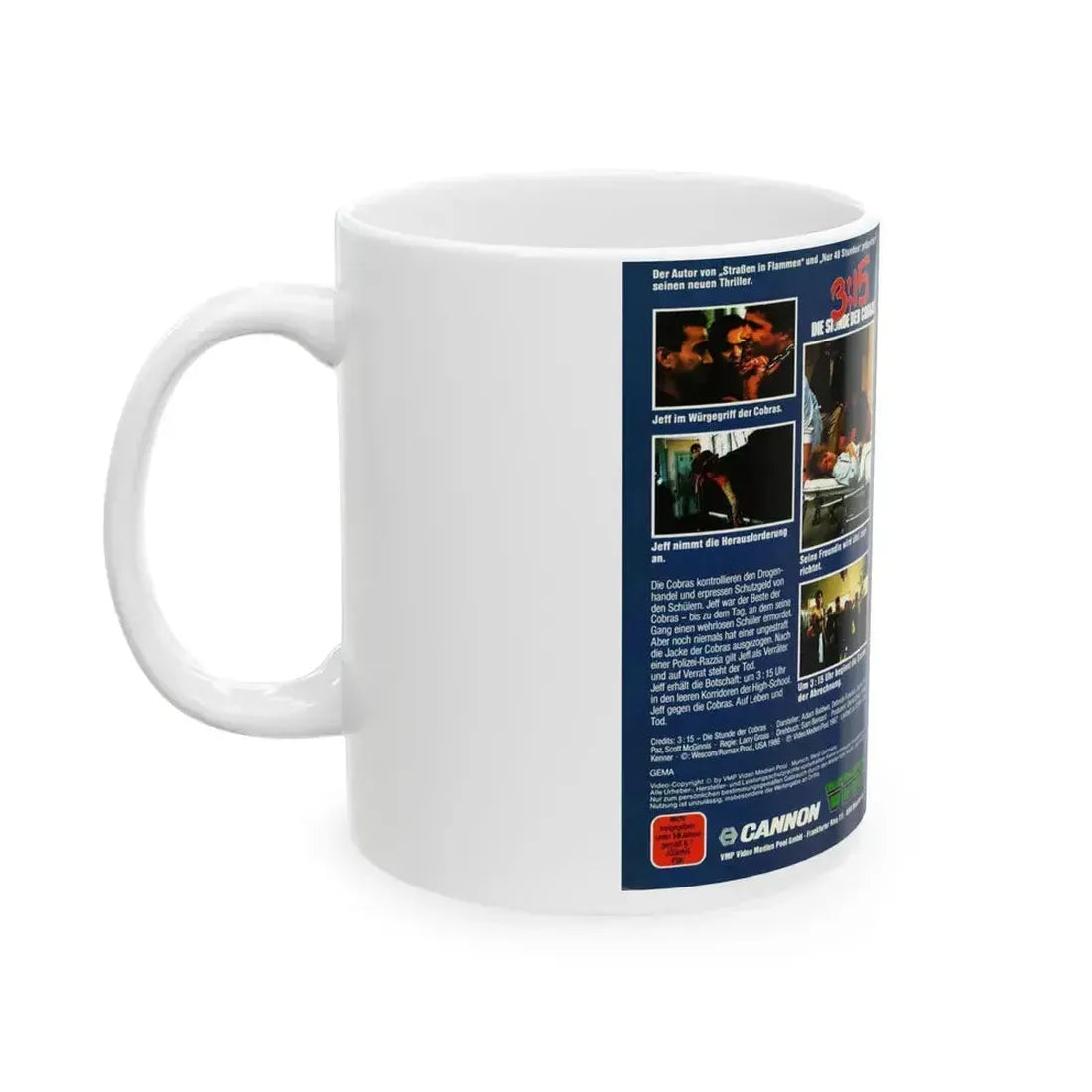 315 (VHS COVER) - White Coffee Mug - Go Mug Yourself