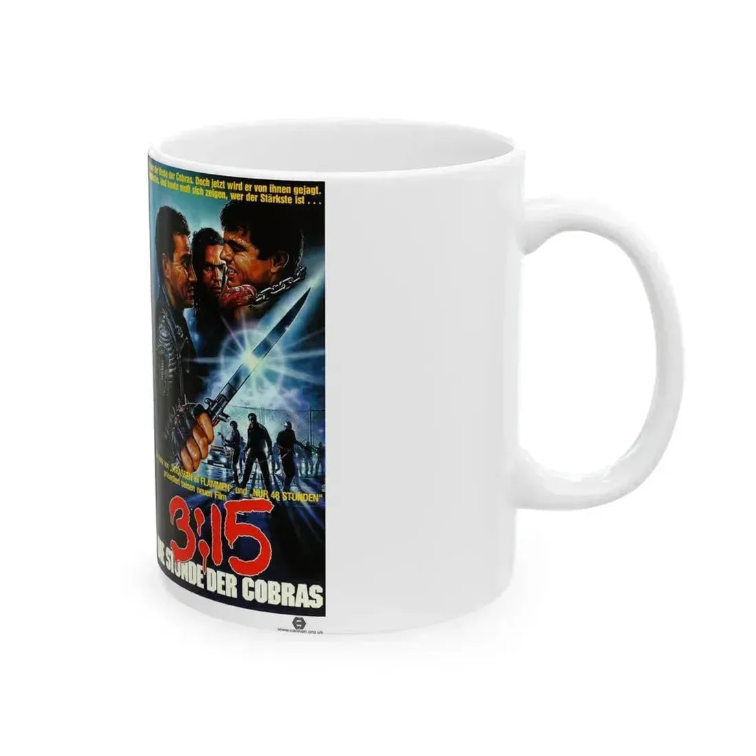 315 (VHS COVER) - White Coffee Mug - Go Mug Yourself