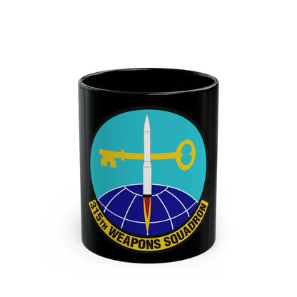 315 Weapons Squadron ACC (U.S. Air Force) Black Coffee Mug-11oz-Go Mug Yourself