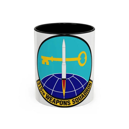 315 Weapons Squadron ACC (U.S. Air Force) Accent Coffee Mug 11oz Black - Go Mug Yourself