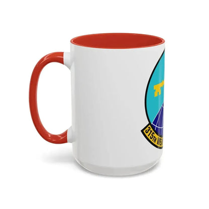 315 Weapons Squadron ACC (U.S. Air Force) Accent Coffee Mug - Go Mug Yourself