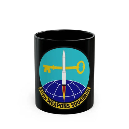 315 Weapons Squadron ACC (U.S. Air Force) Black Coffee Mug - Go Mug Yourself