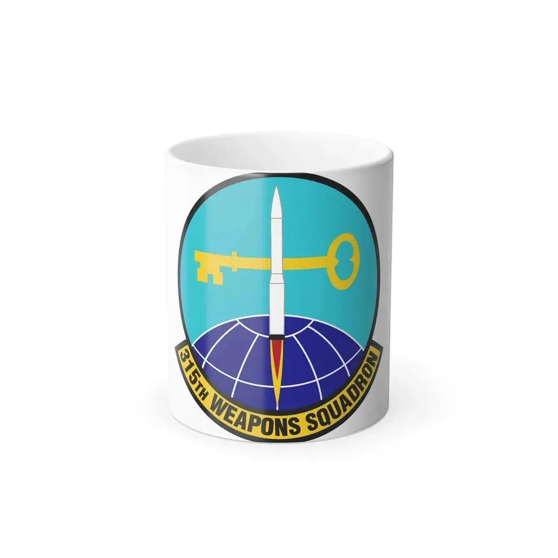 315 Weapons Squadron ACC (U.S. Air Force) Color Changing Coffee Mug 11oz - Go Mug Yourself