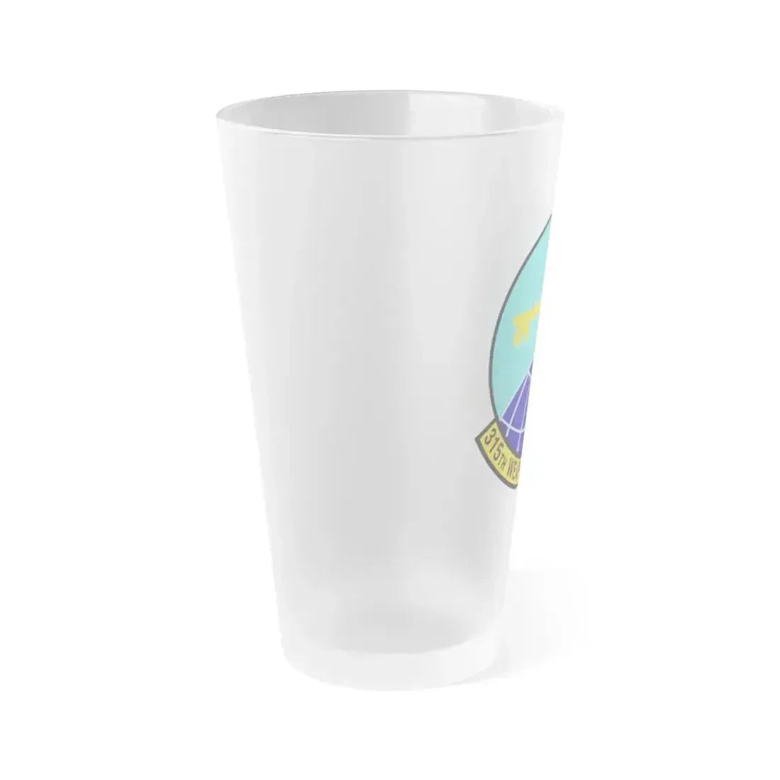 315 Weapons Squadron ACC (U.S. Air Force) Frosted Pint Glass 16oz - Go Mug Yourself