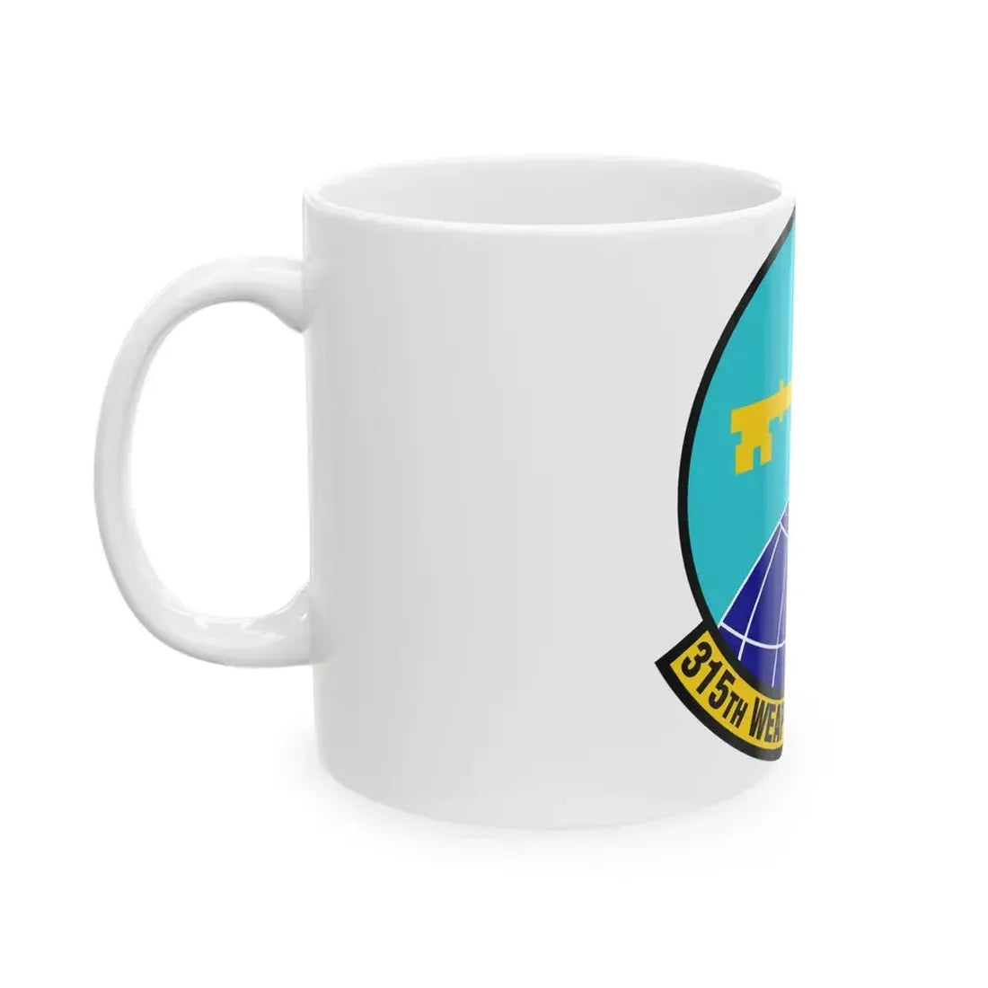 315 Weapons Squadron ACC (U.S. Air Force) White Coffee Mug - Go Mug Yourself