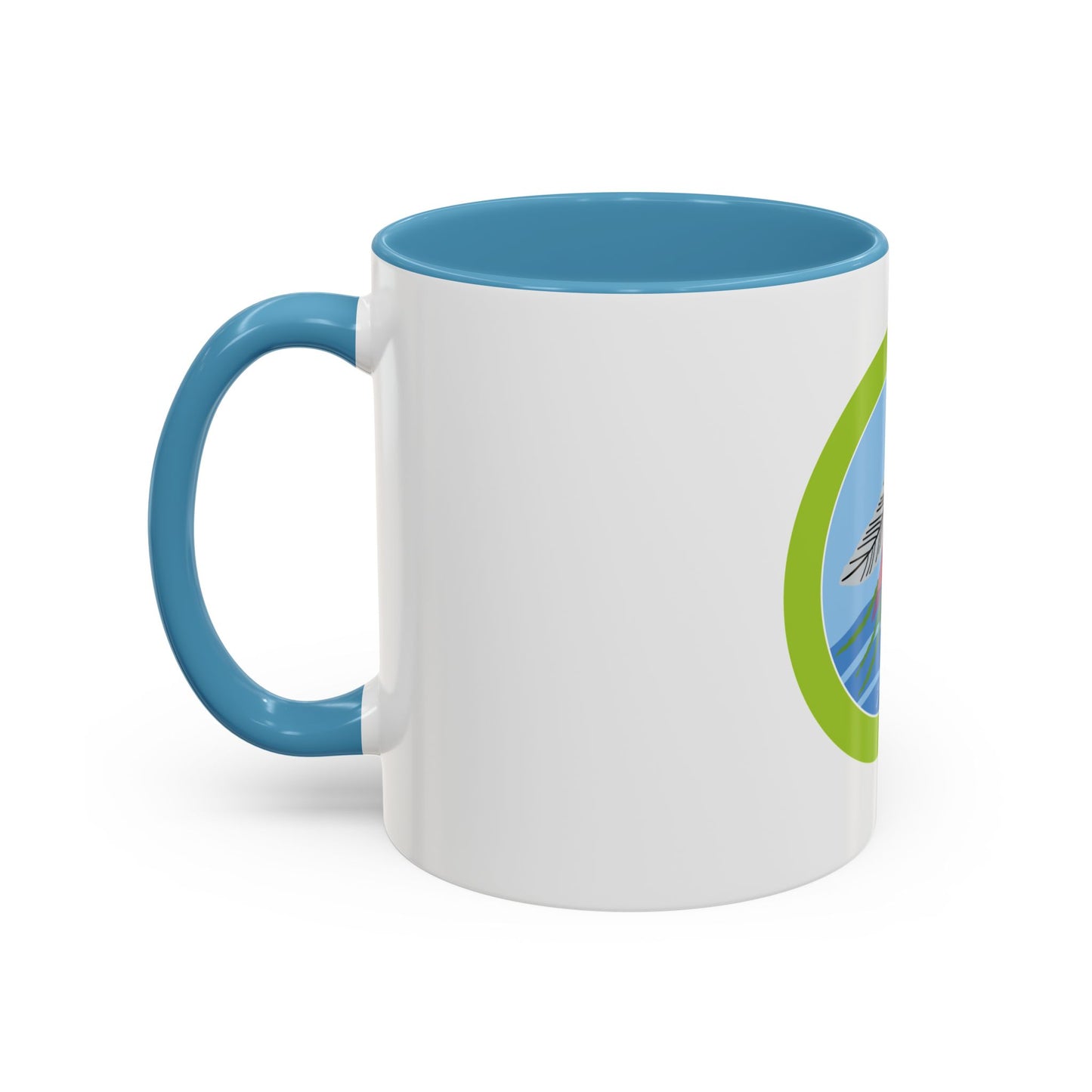 Fly Fishing (Boy Scout Merit Badge) Accent Coffee Mug