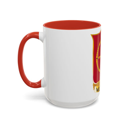 23 Field Artillery Battalion (U.S. Army) Accent Coffee Mug