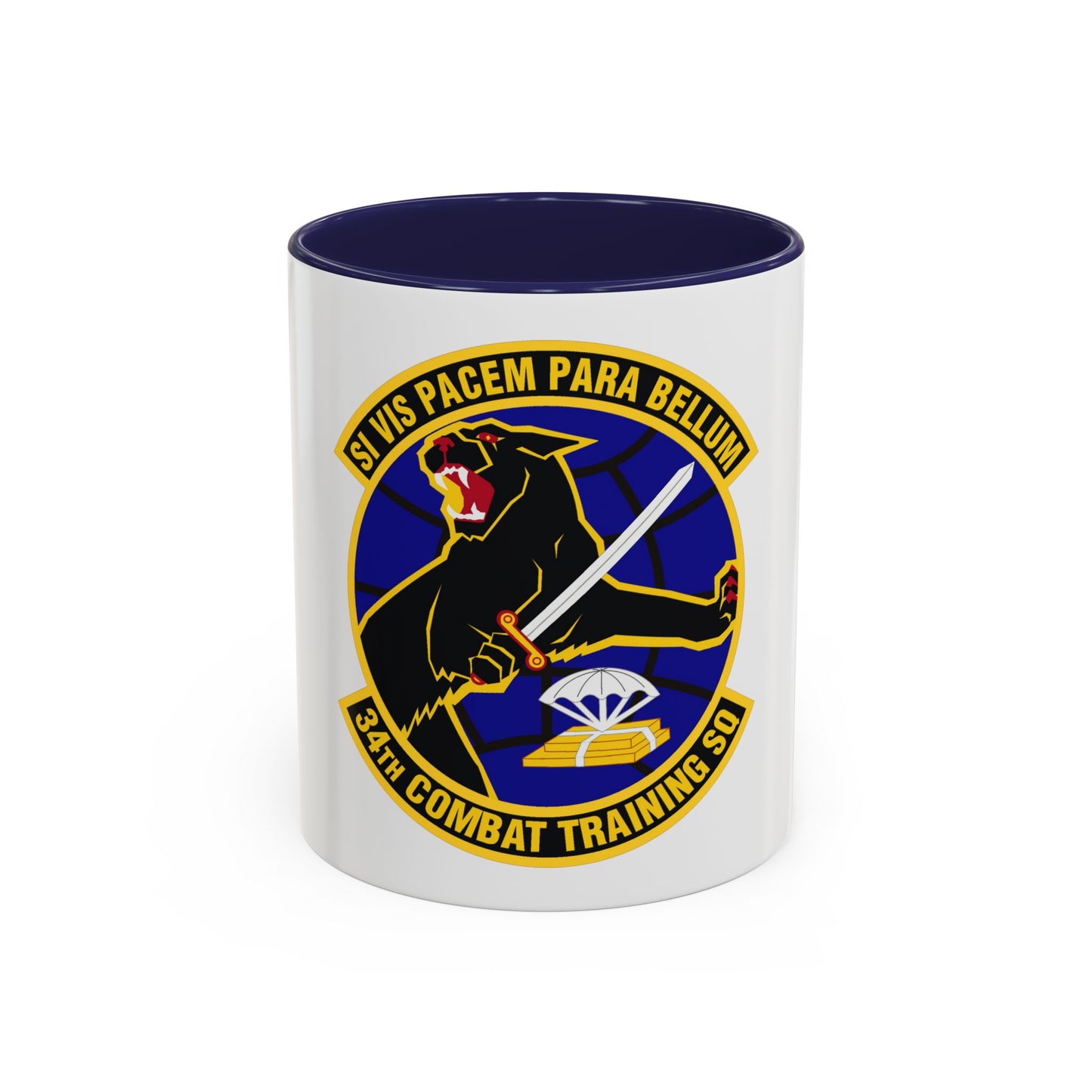 34th Combat Training Squadron (U.S. Air Force) Accent Coffee Mug