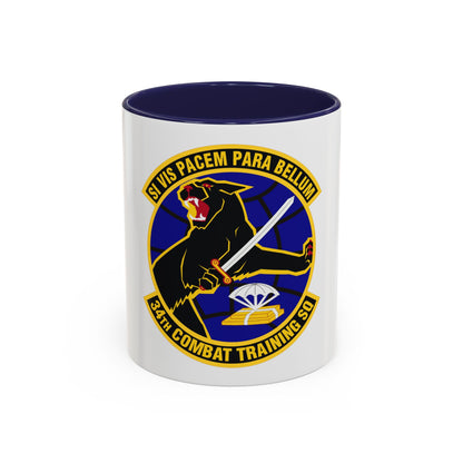 34th Combat Training Squadron (U.S. Air Force) Accent Coffee Mug