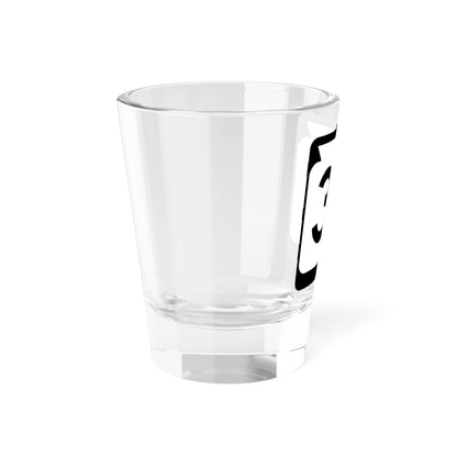 WIS 32 no arrows (Wisconsin) (Road Sign) Shot Glass 1.5oz