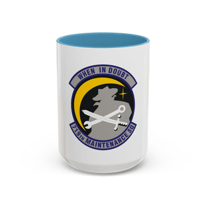 719th Maintenance Squadron (U.S. Air Force) Accent Coffee Mug