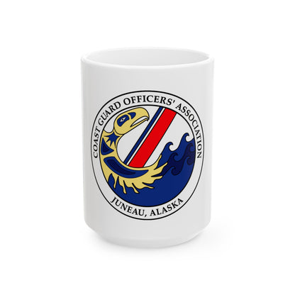 USCG Officers (U.S. Coast Guard) White Coffee Mug