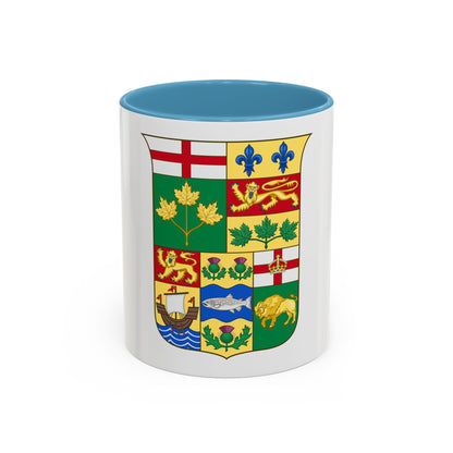 Arms of Canada 1870 - Accent Coffee Mug