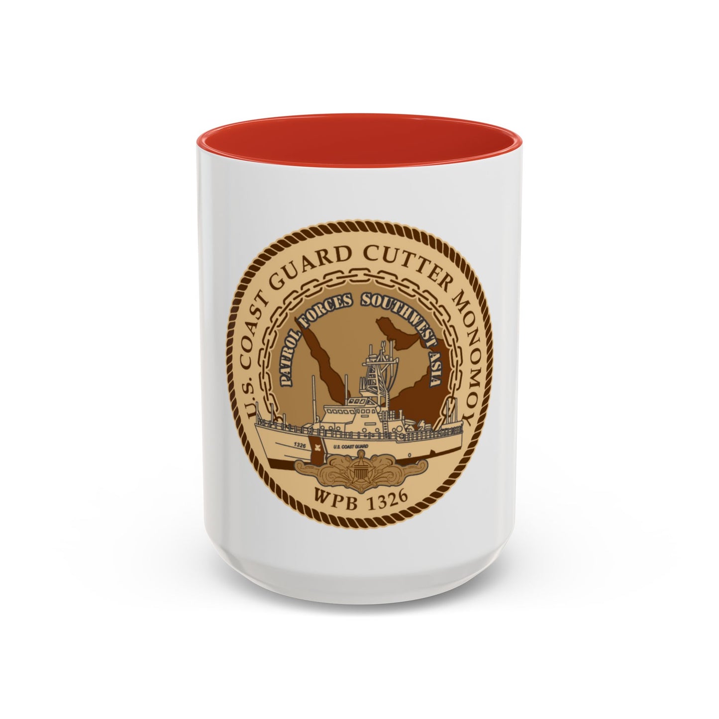 USCGC Monomoy WPB 1326 (U.S. Coast Guard) Accent Coffee Mug