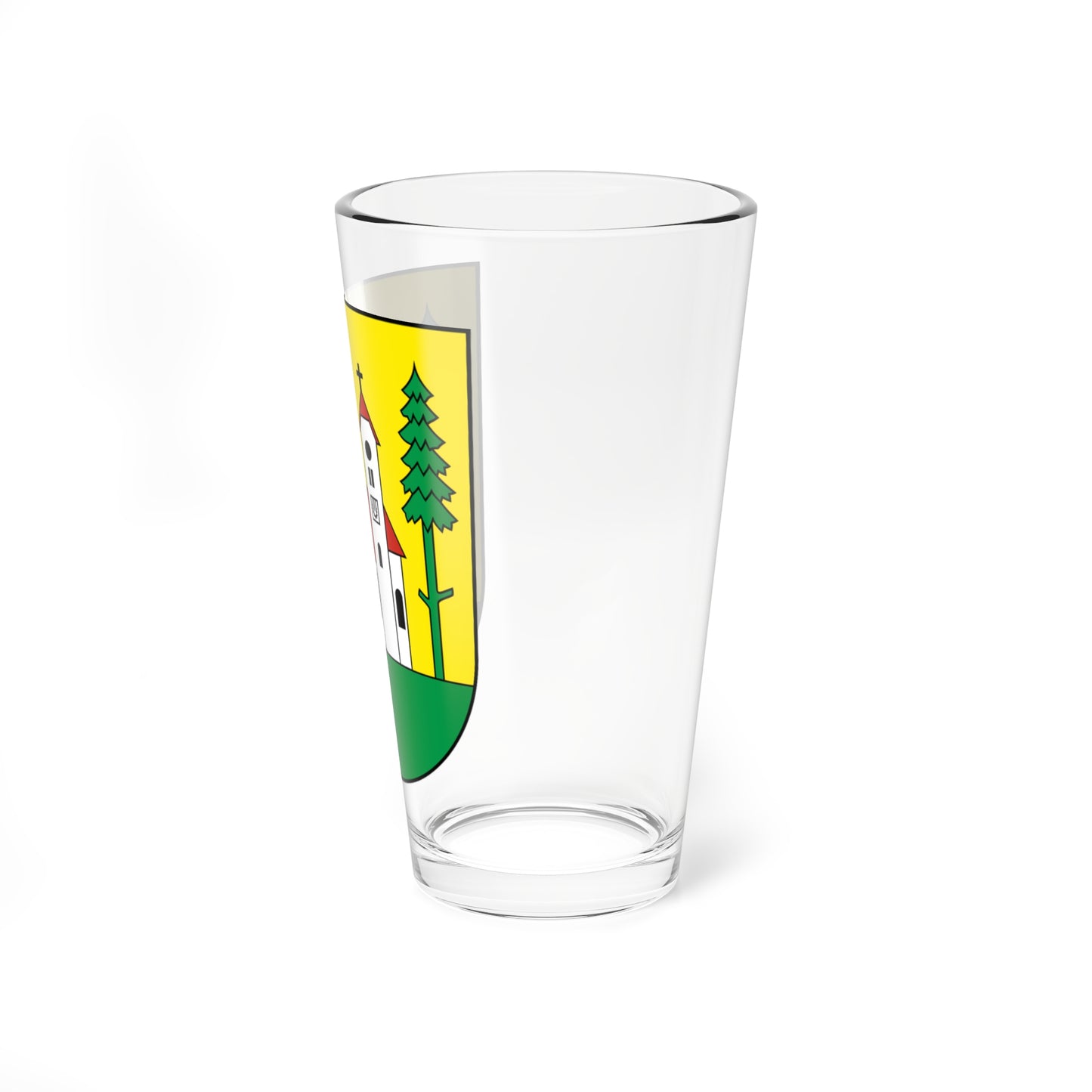 Waldkirch-blazon (Switzerland) (Coat of Arms) Pint Glass 16oz