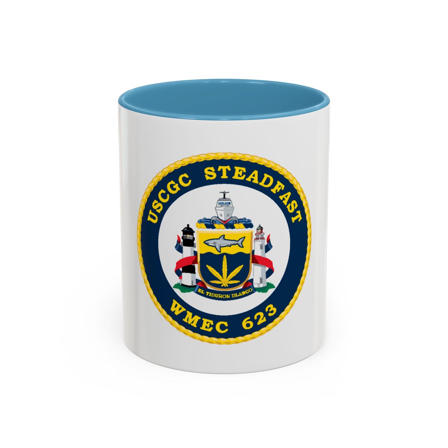 USCGC Steadfast WMEC 623 (U.S. Coast Guard) Accent Coffee Mug
