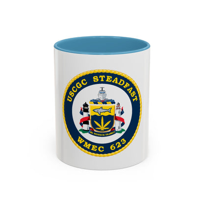 USCGC Steadfast WMEC 623 (U.S. Coast Guard) Accent Coffee Mug