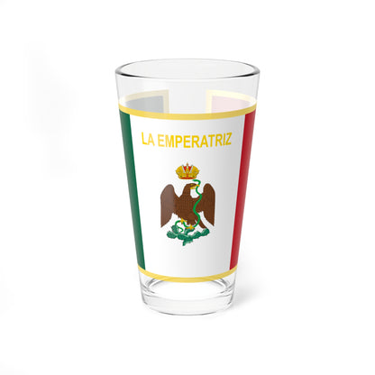 Imperial Standard of Carlota (Mexico) Pint Glass 16oz