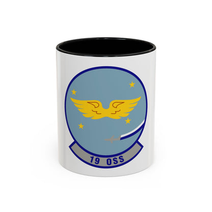 19th Operations Support Squadron (U.S. Air Force) Accent Coffee Mug