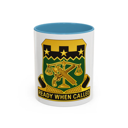 105 Military Police Battalion (U.S. Army) Accent Coffee Mug