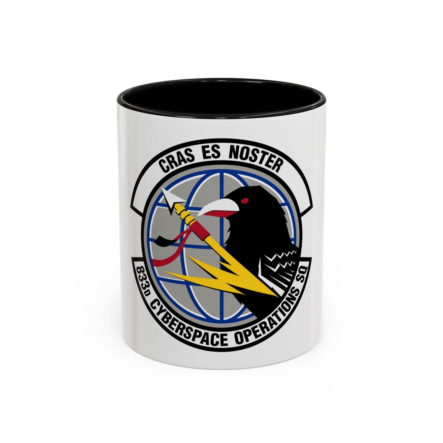 833 Cyberspace Operations Squadron ACC (U.S. Air Force) Accent Coffee Mug