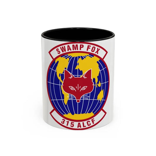 315th Airlift Control Flight (U.S. Air Force) Accent Coffee Mug 11oz Black - Go Mug Yourself