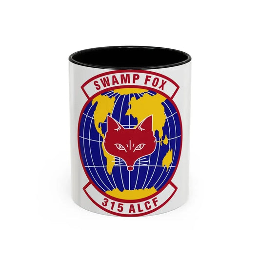 315th Airlift Control Flight (U.S. Air Force) Accent Coffee Mug 11oz Black - Go Mug Yourself