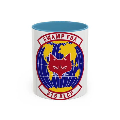 315th Airlift Control Flight (U.S. Air Force) Accent Coffee Mug 11oz Light Blue - Go Mug Yourself