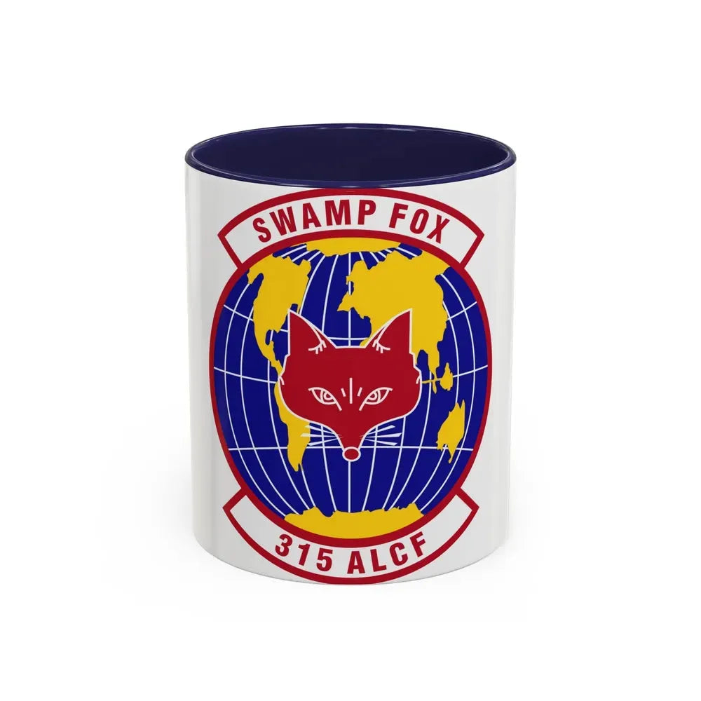 315th Airlift Control Flight (U.S. Air Force) Accent Coffee Mug 11oz Navy - Go Mug Yourself