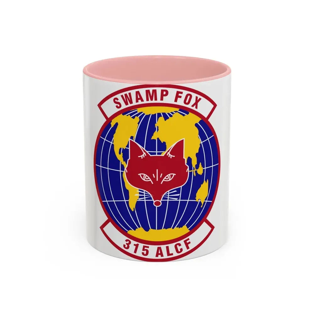 315th Airlift Control Flight (U.S. Air Force) Accent Coffee Mug 11oz Pink - Go Mug Yourself