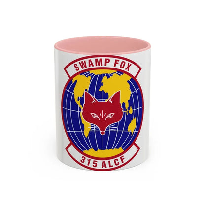 315th Airlift Control Flight (U.S. Air Force) Accent Coffee Mug 11oz Pink - Go Mug Yourself