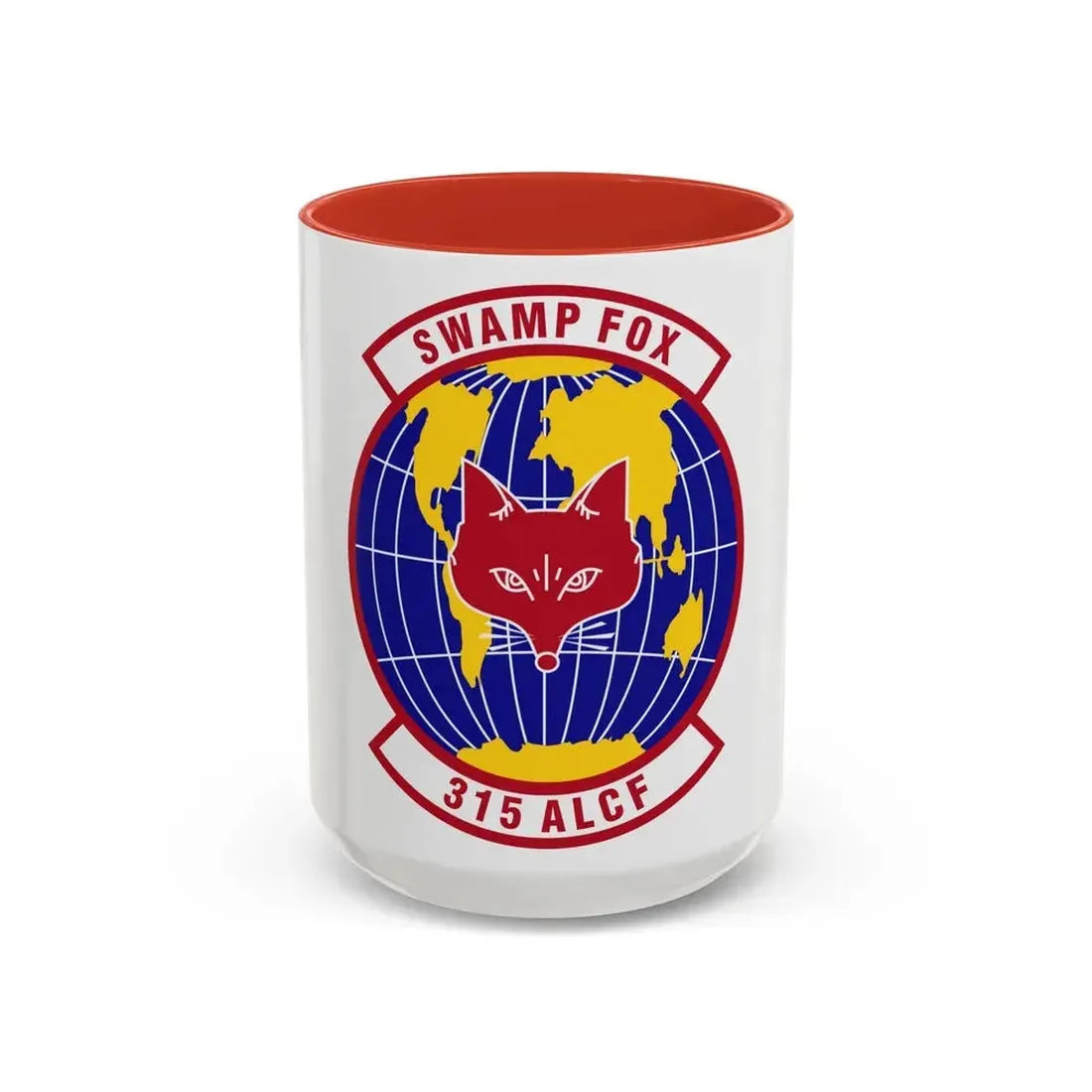 315th Airlift Control Flight (U.S. Air Force) Accent Coffee Mug 15oz Red - Go Mug Yourself