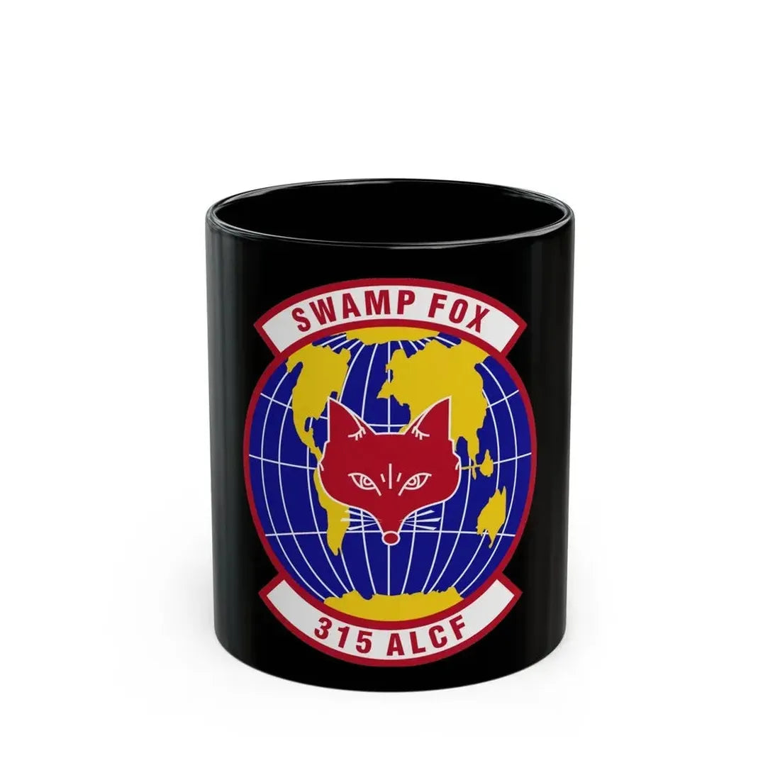 315th Airlift Control Flight (U.S. Air Force) Black Coffee Mug 11oz - Go Mug Yourself