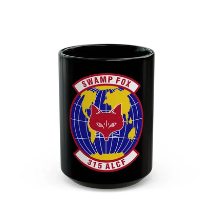 315th Airlift Control Flight (U.S. Air Force) Black Coffee Mug 15oz - Go Mug Yourself