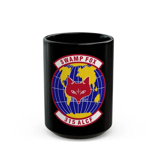 315th Airlift Control Flight (U.S. Air Force) Black Coffee Mug 15oz - Go Mug Yourself
