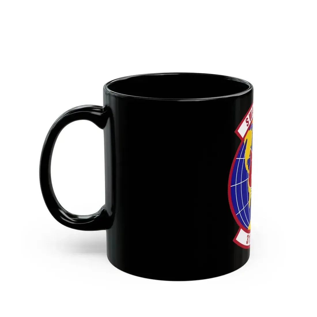 315th Airlift Control Flight (U.S. Air Force) Black Coffee Mug - Go Mug Yourself
