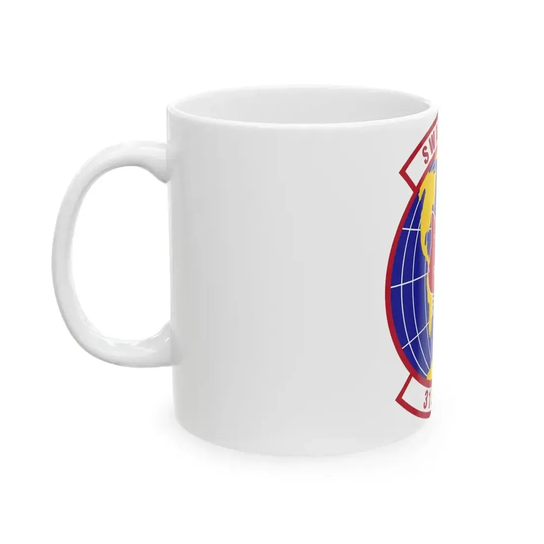 315th Airlift Control Flight (U.S. Air Force) White Coffee Mug - Go Mug Yourself