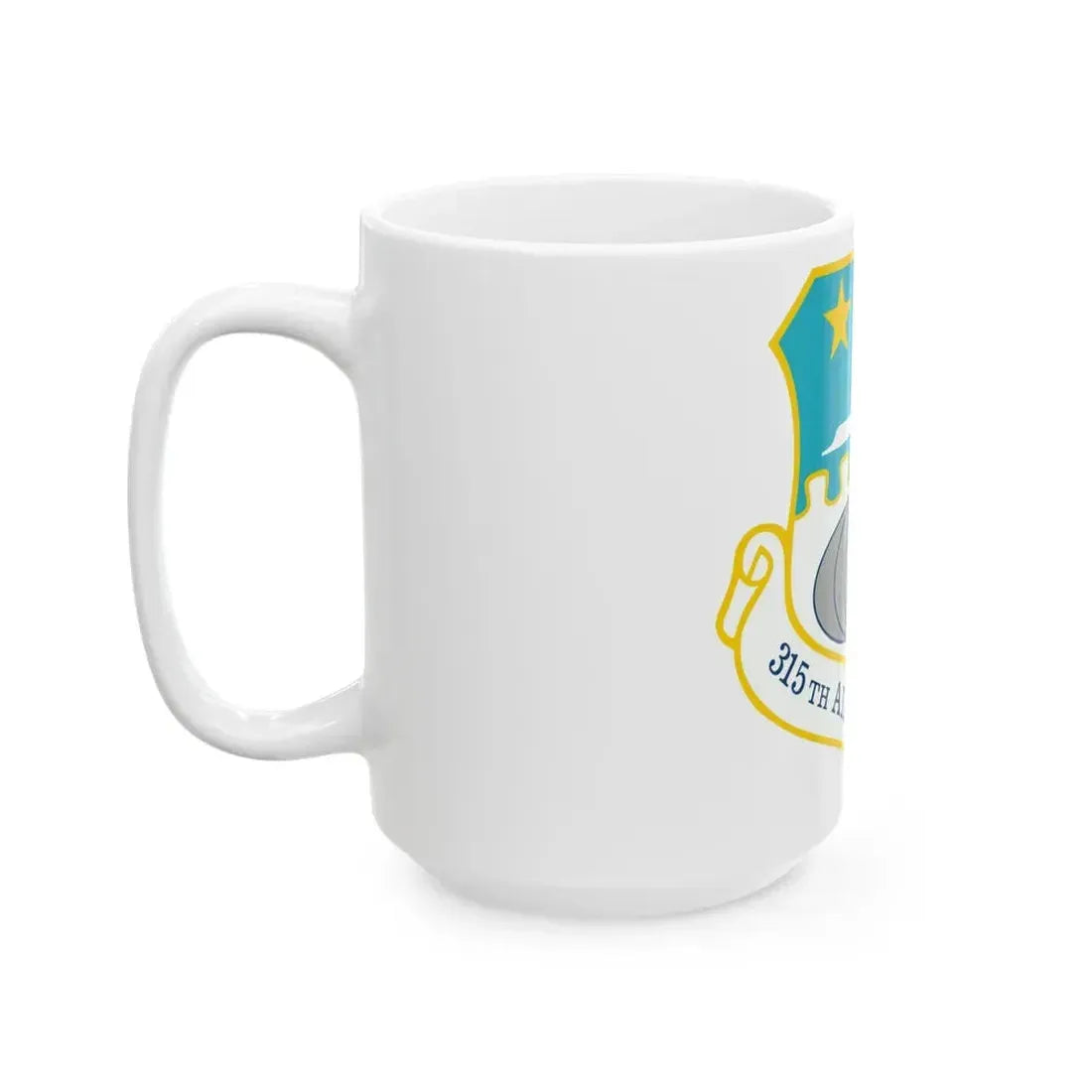 315th Airlift Wing (U.S. Air Force) White Coffee Mug - Go Mug Yourself