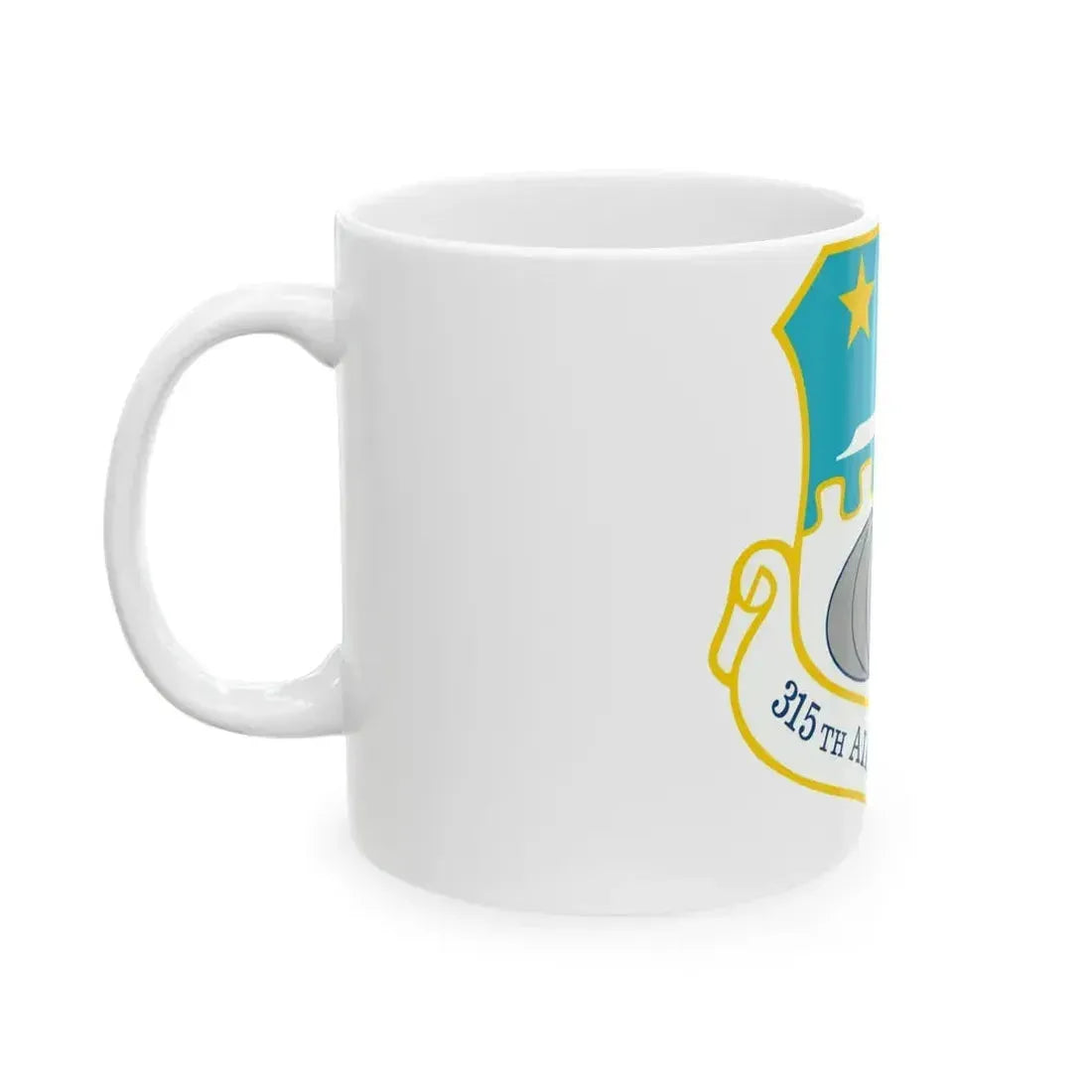 315th Airlift Wing (U.S. Air Force) White Coffee Mug - Go Mug Yourself