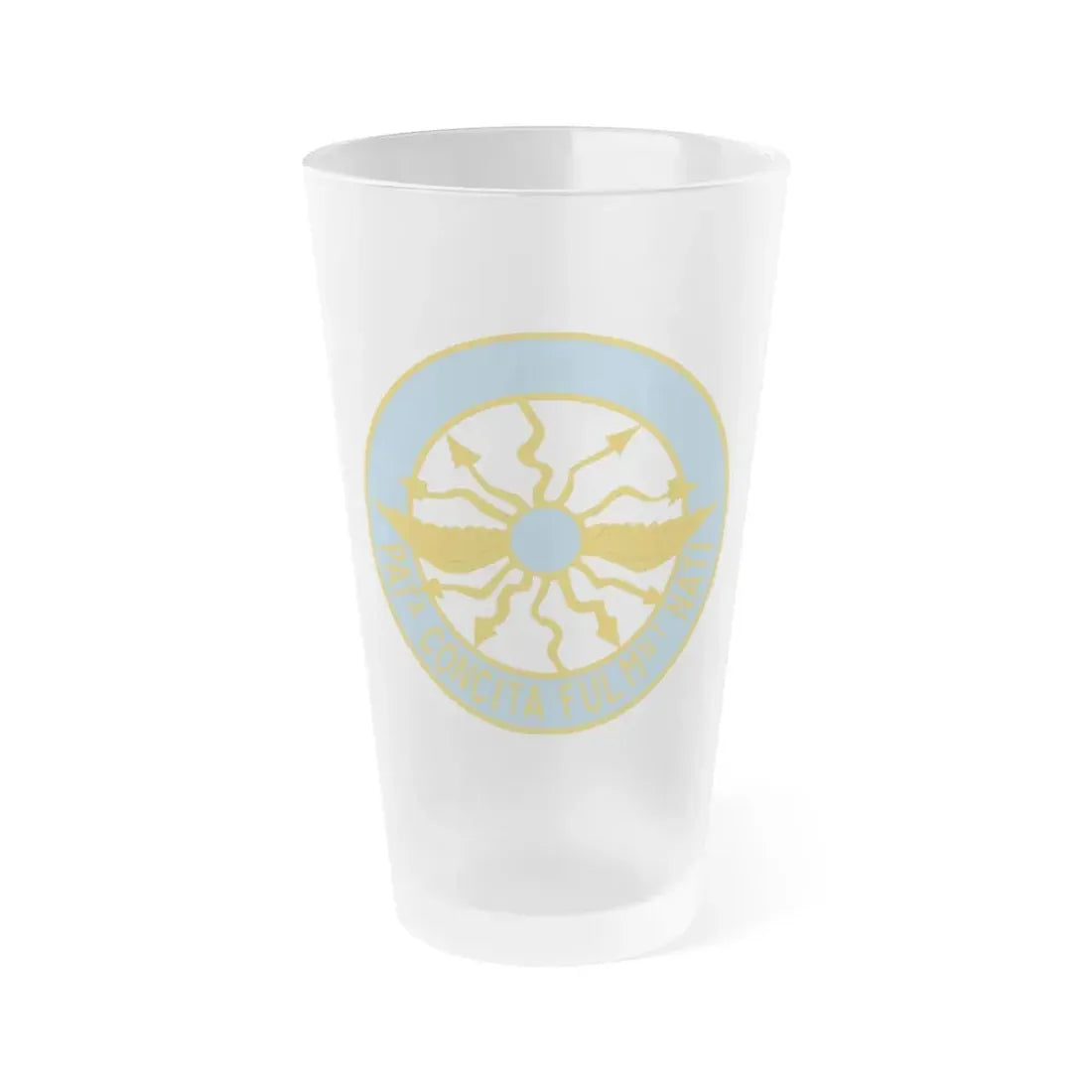 316 Cavalry Regiment (U.S. Army) Frosted Pint Glass 16oz Default Title - Go Mug Yourself