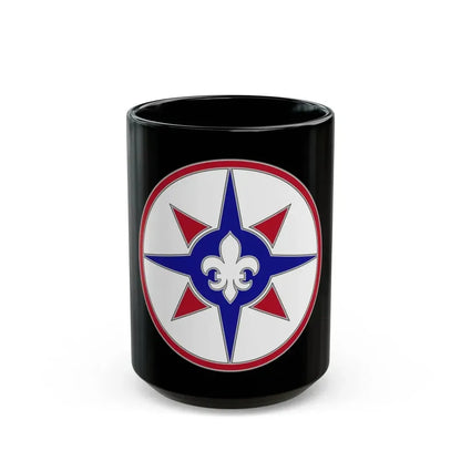 316 Sustainment Command (U.S. Army) Black Coffee Mug 15oz - Go Mug Yourself