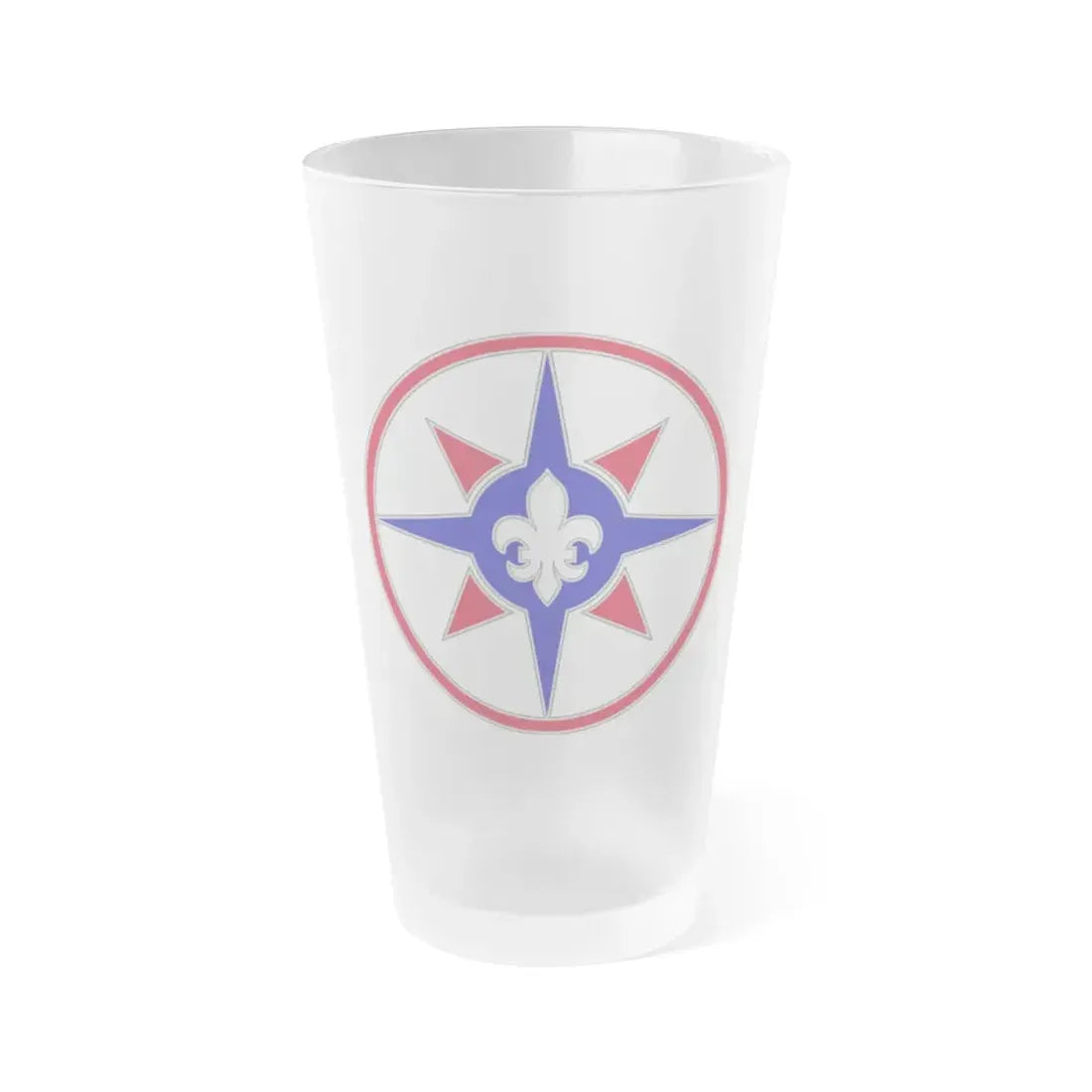 316 Sustainment Command (U.S. Army) Frosted Pint Glass 16oz Default Title - Go Mug Yourself