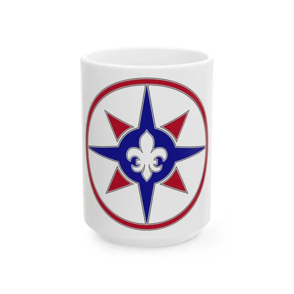 316 Sustainment Command (U.S. Army) White Coffee Mug 15oz - Go Mug Yourself