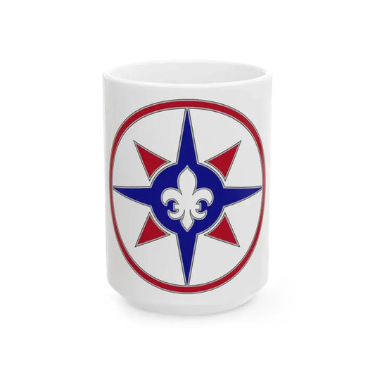 316 Sustainment Command (U.S. Army) White Coffee Mug 15oz - Go Mug Yourself