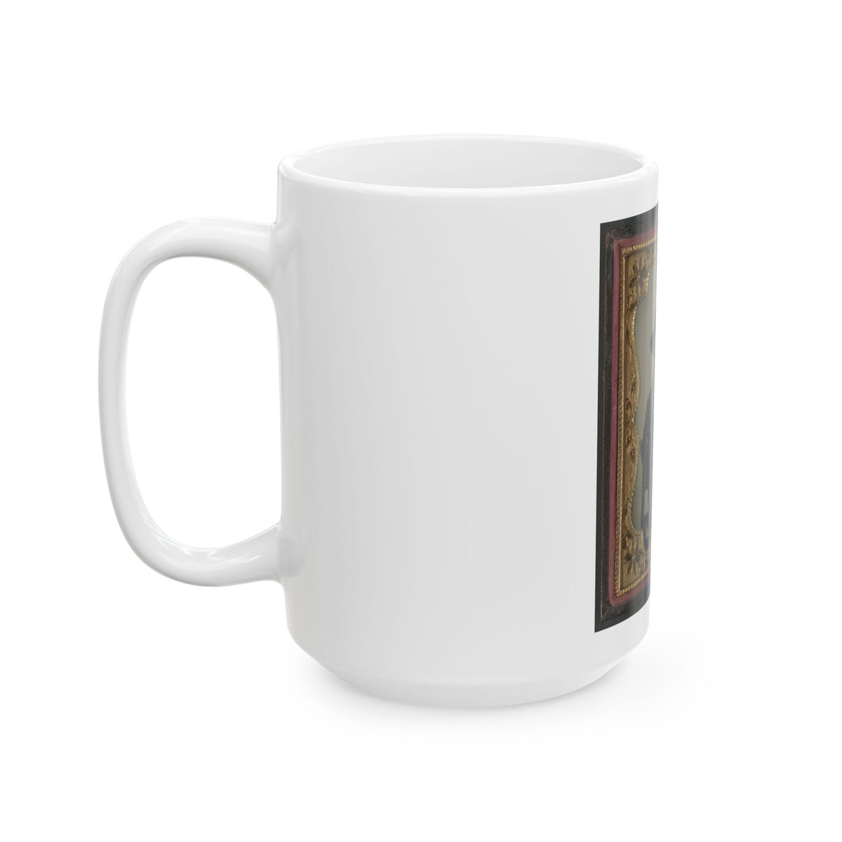Unidentified Soldier In Union Hospital Steward Uniform (U.S. Civil War) White Coffee Mug