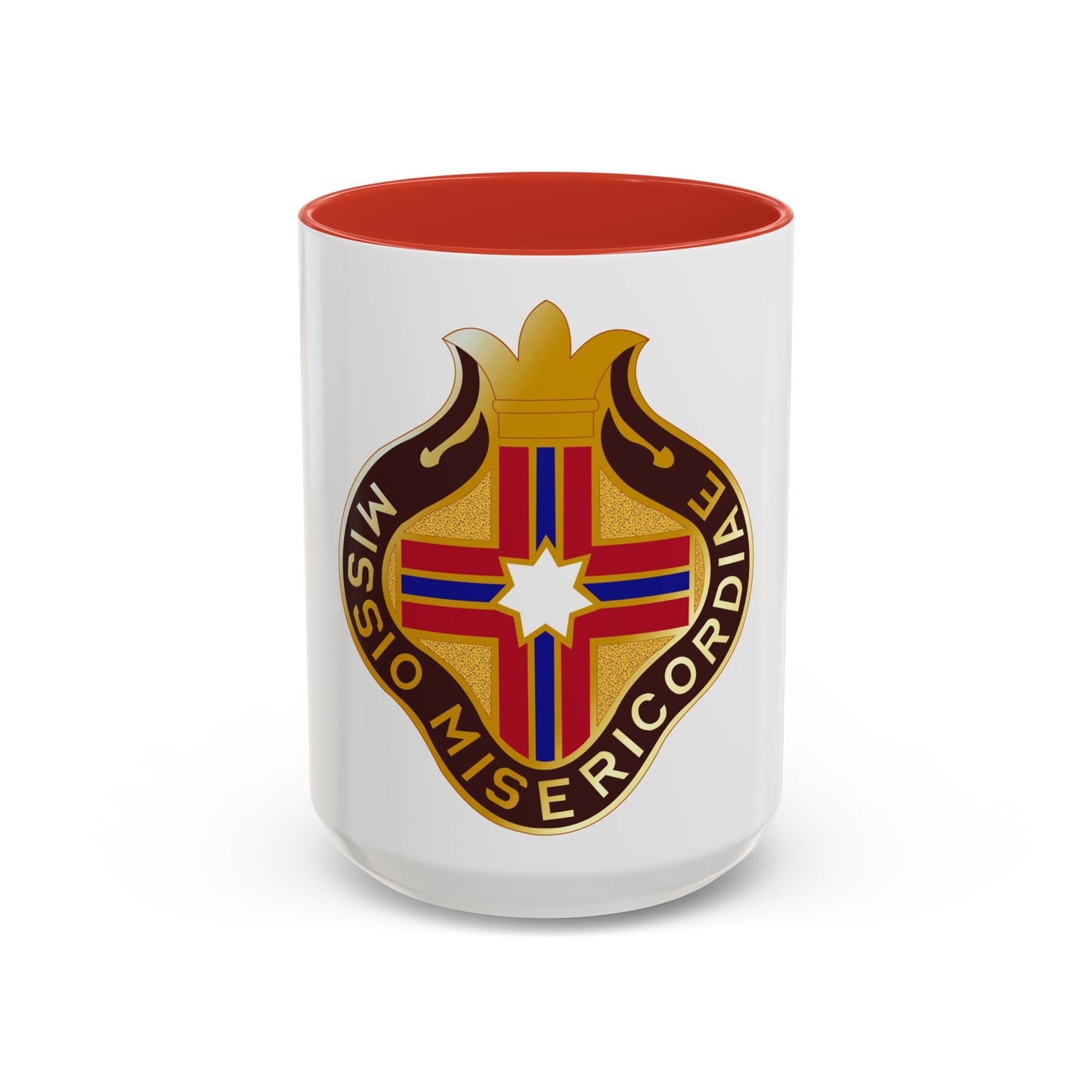 25 Surgical Hospital (U.S. Army) Accent Coffee Mug