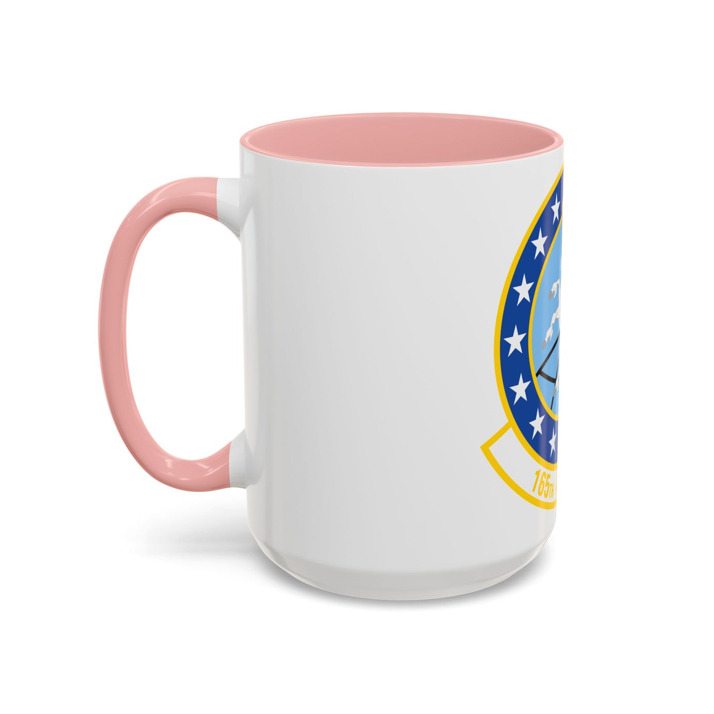 Tasse à café décorative du 165e Escadron de transport aérien (US Air Force)