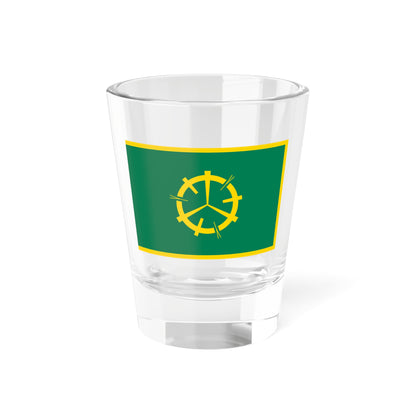 Flag of Misawa Aomori (Japan) Shot Glass 1.5oz