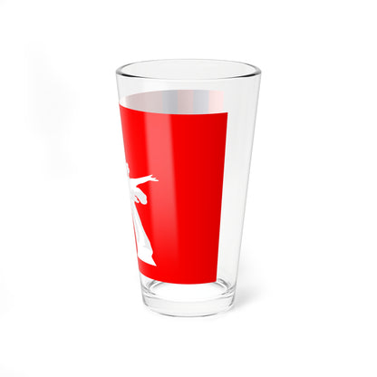 Flag of Volgograd Oblast (Russia) Pint Glass 16oz